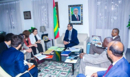 وزير التعليم العالي والبحث العلمي يستقبل السفيرة الاسبانية